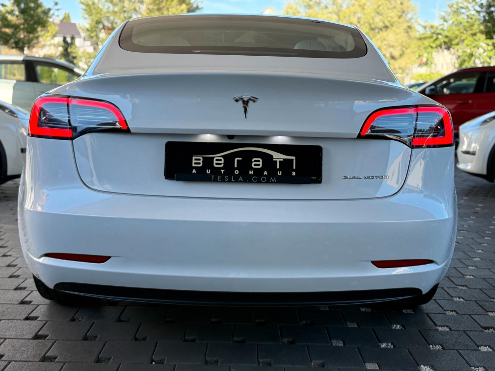 Tesla Model 3 Premium Long Range AWD Dual|white+w/ATP