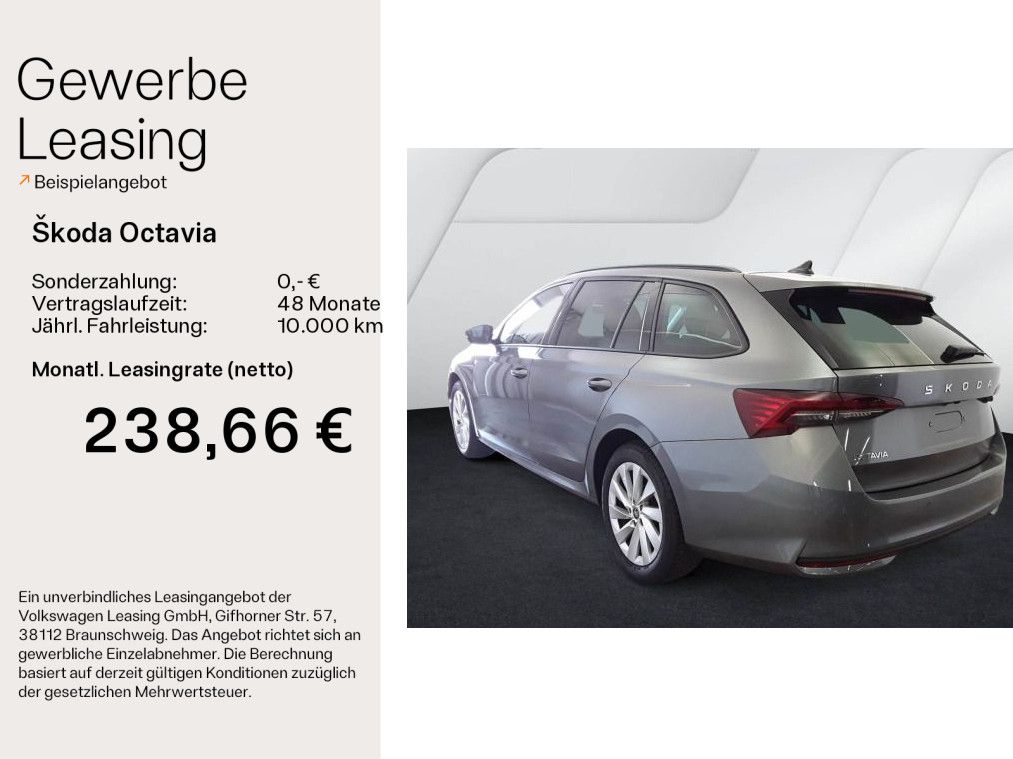 Skoda Octavia Combi 2.0 TDI Selection LED*RFK*Navi*AHK imagem 2