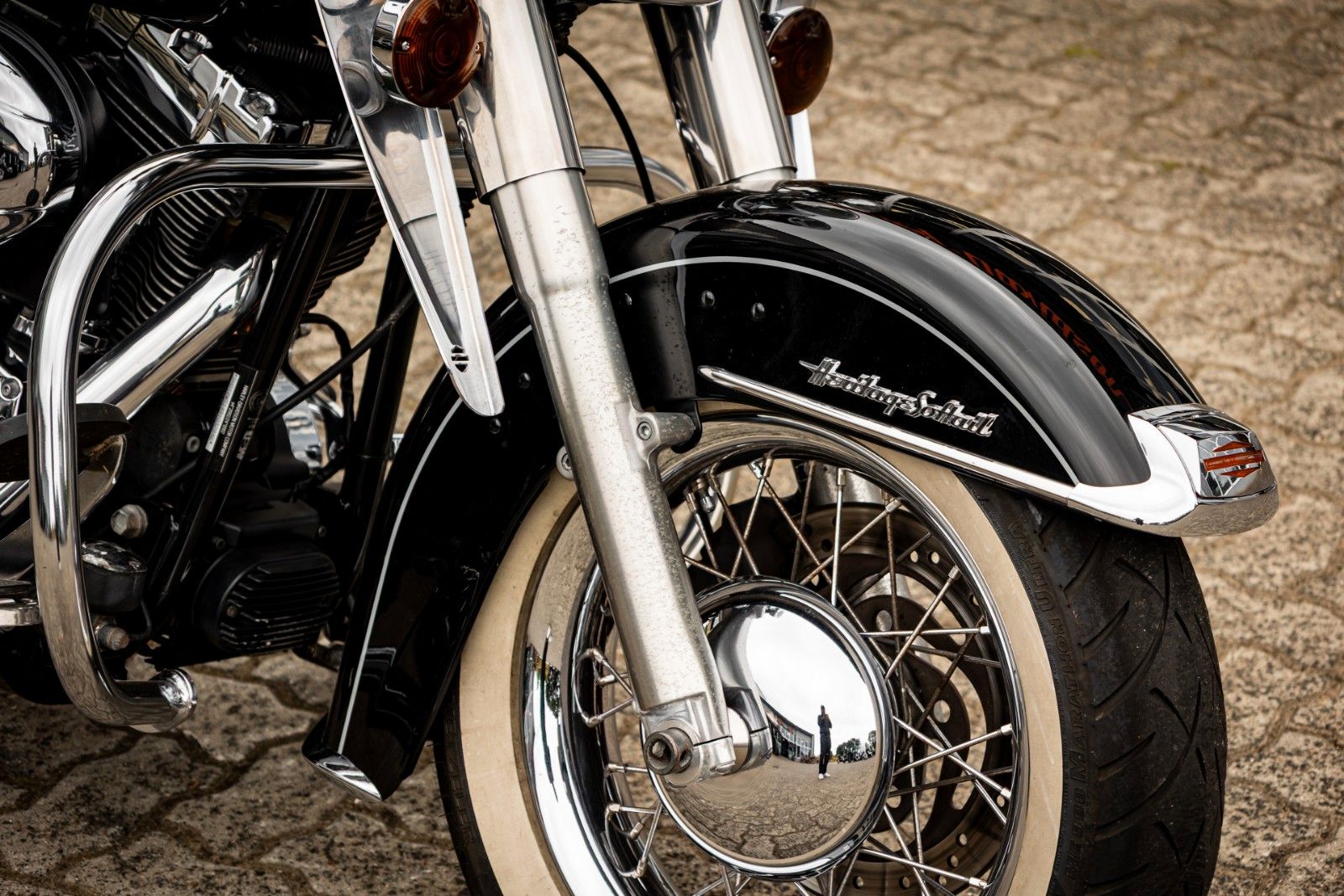 Fahrzeugabbildung Harley-Davidson Heritage Classic FLSTC 96cui - Remus -