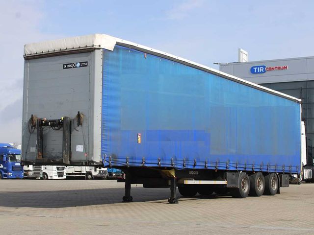 Kögel SN 24, LOWDECK, LIFTING AXLE, SAF, MULTILOCK