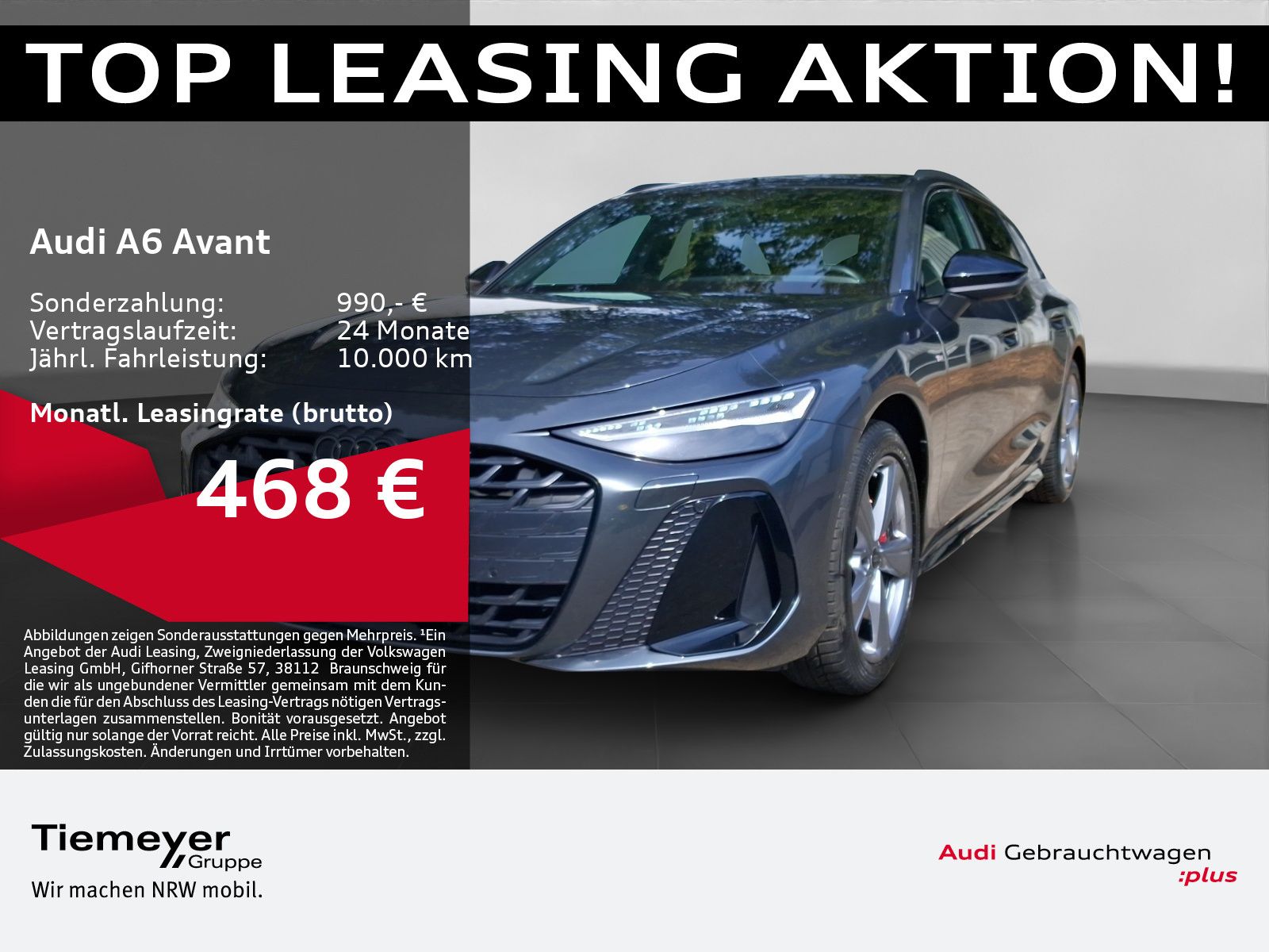 Audi A6 Avant TFSI Q S LINE UPE97 LM19 PANO AHK BuO A