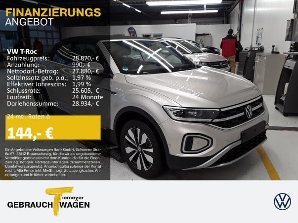 Volkswagen T-Roc Cabrio 1.5 TSI DSG MOVE NAVI LED VIRTUAL K