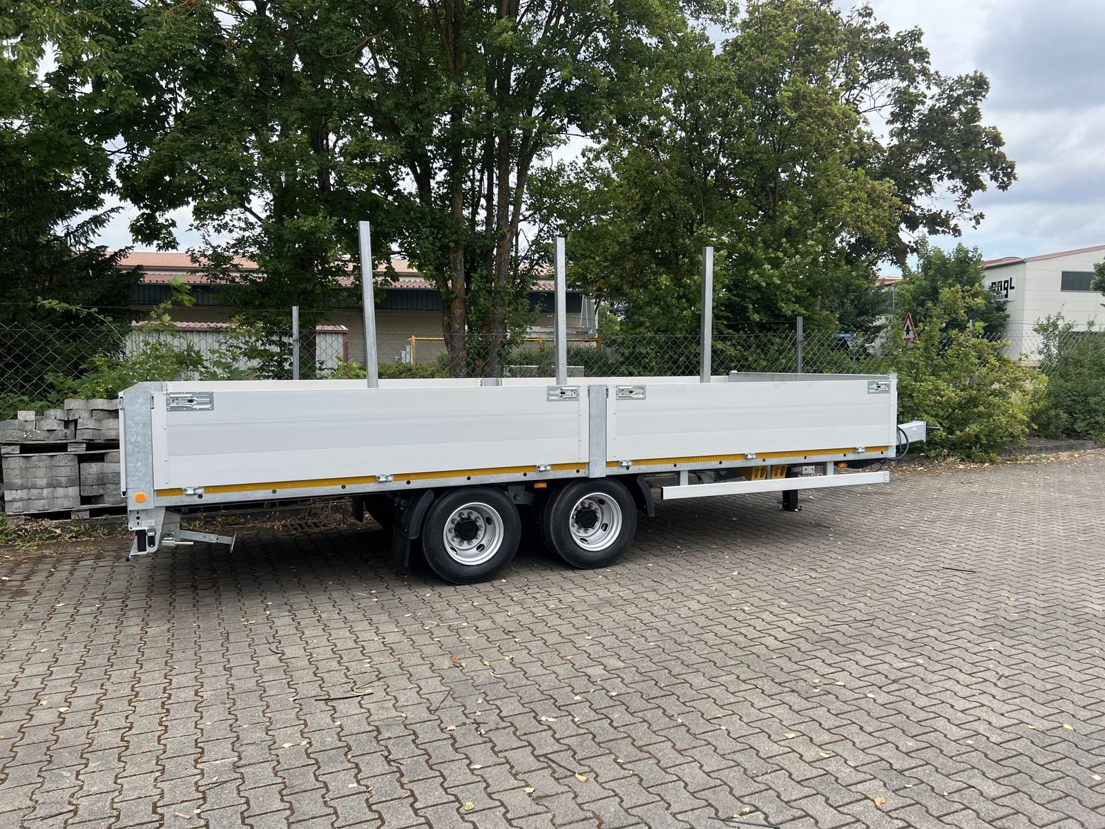 Möslein  14,4 t GG Tandem- Pritschenanhänger- Tieflader