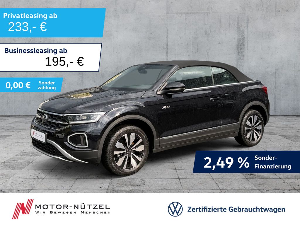 T-Roc Cabriolet 1.0 TSI GOAL LEDplus+NAV+ACC+SHZ