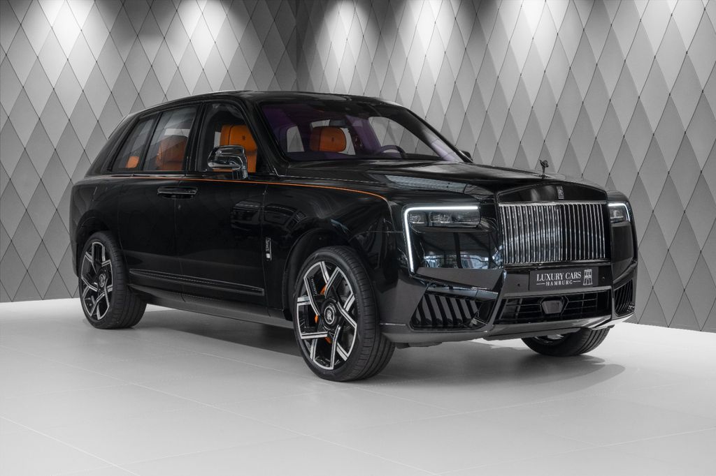 Cullinan BLACK BADGE 2026 BLACK/ORANGE 4 SEATS - Bild 1