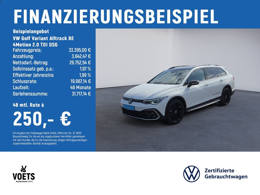Golf Variant Alltrack BE 4Motion 2.0 TDI DSG AHK