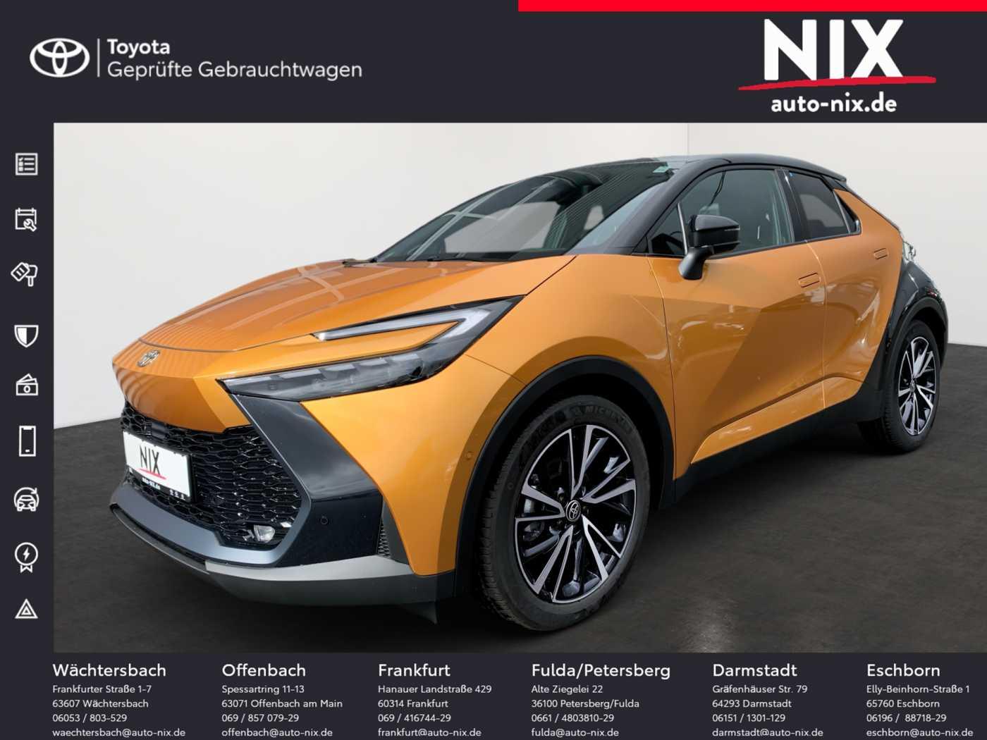 Toyota C-HR 2.0 Hybrid Lounge Premiere KAMERA 8xbereift
