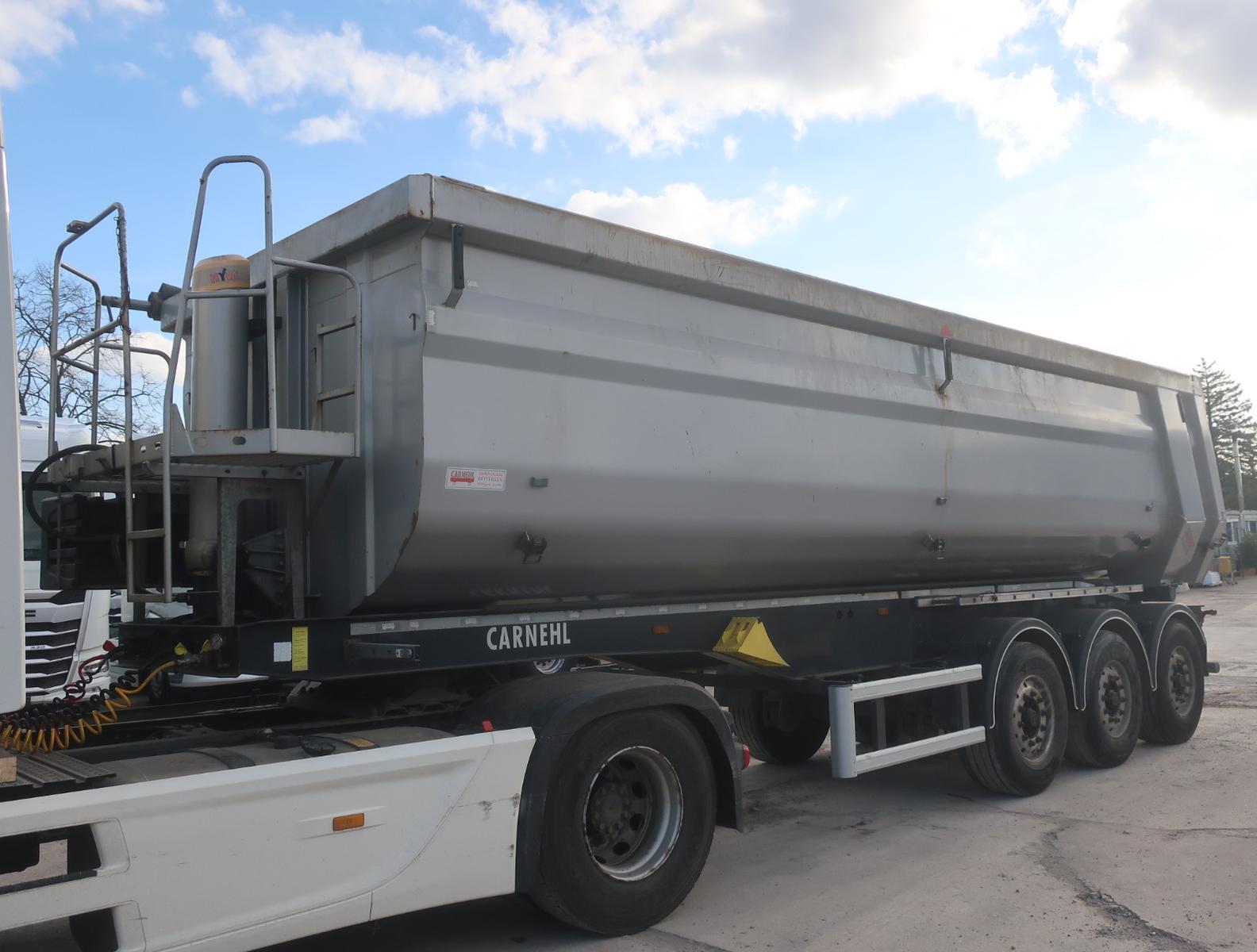 Carnehl Stahlmulde ca. 35m³ Hardox Plane LG:6.370kg