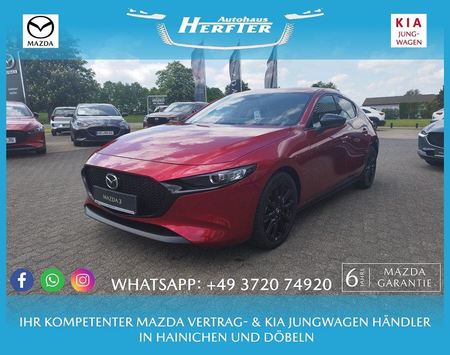Mazda 3 HOMURA NAVI INDUKT-L RÜCKFAHR-K SITZ-HZ VOLL-L