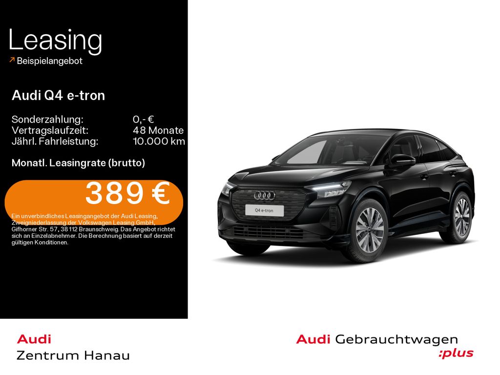 Q4 e-tron Sportback 45 advanced*NAVI-PLUS*LED*AH
