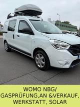Selbstbau DaciaDokker/Klima/FESTBETT/Kühlschrank/Gepflegt - Selbstbau Wohnwagen & Wohnmobile