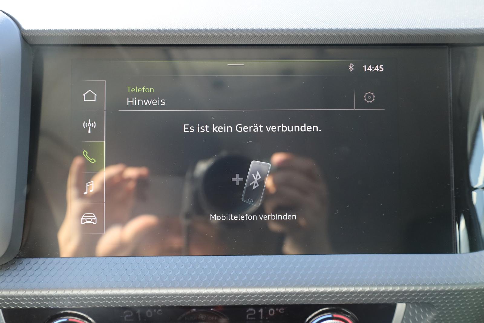 Audi A1 Sportback 25 TFSI App-Connect Sitzheizung PDC, миниатюра 15