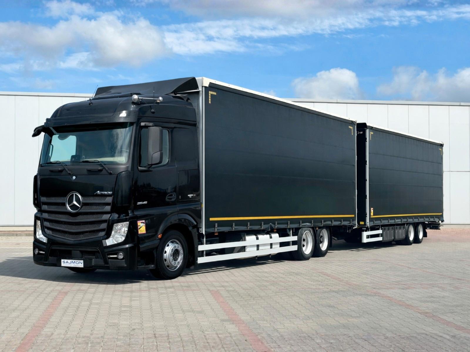 Mercedes-Benz ACTROS 2545  JUMBO 120 M3 2 x 770