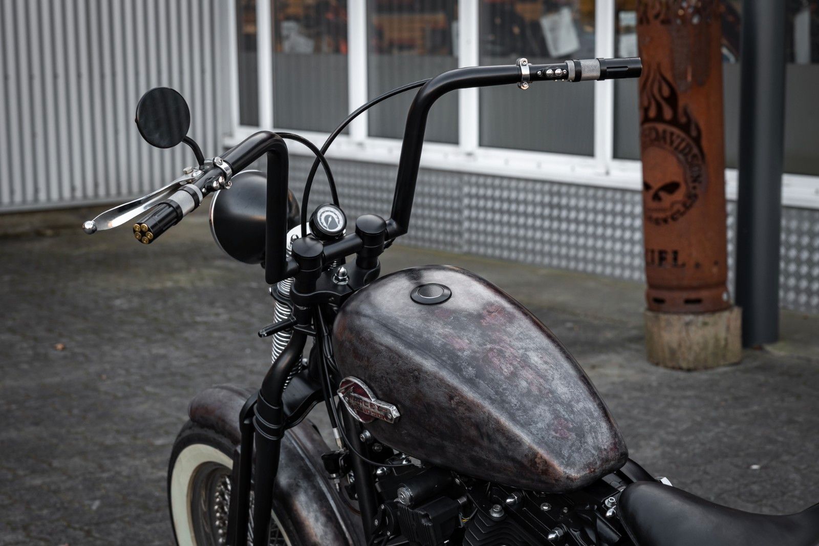 Fahrzeugabbildung Harley-Davidson Softail FAT BOY FLSTF - CUSTOM UMBAU - VERGASER