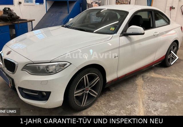 BMW 218 Baureihe 2 Coupe 218 d Sport Line