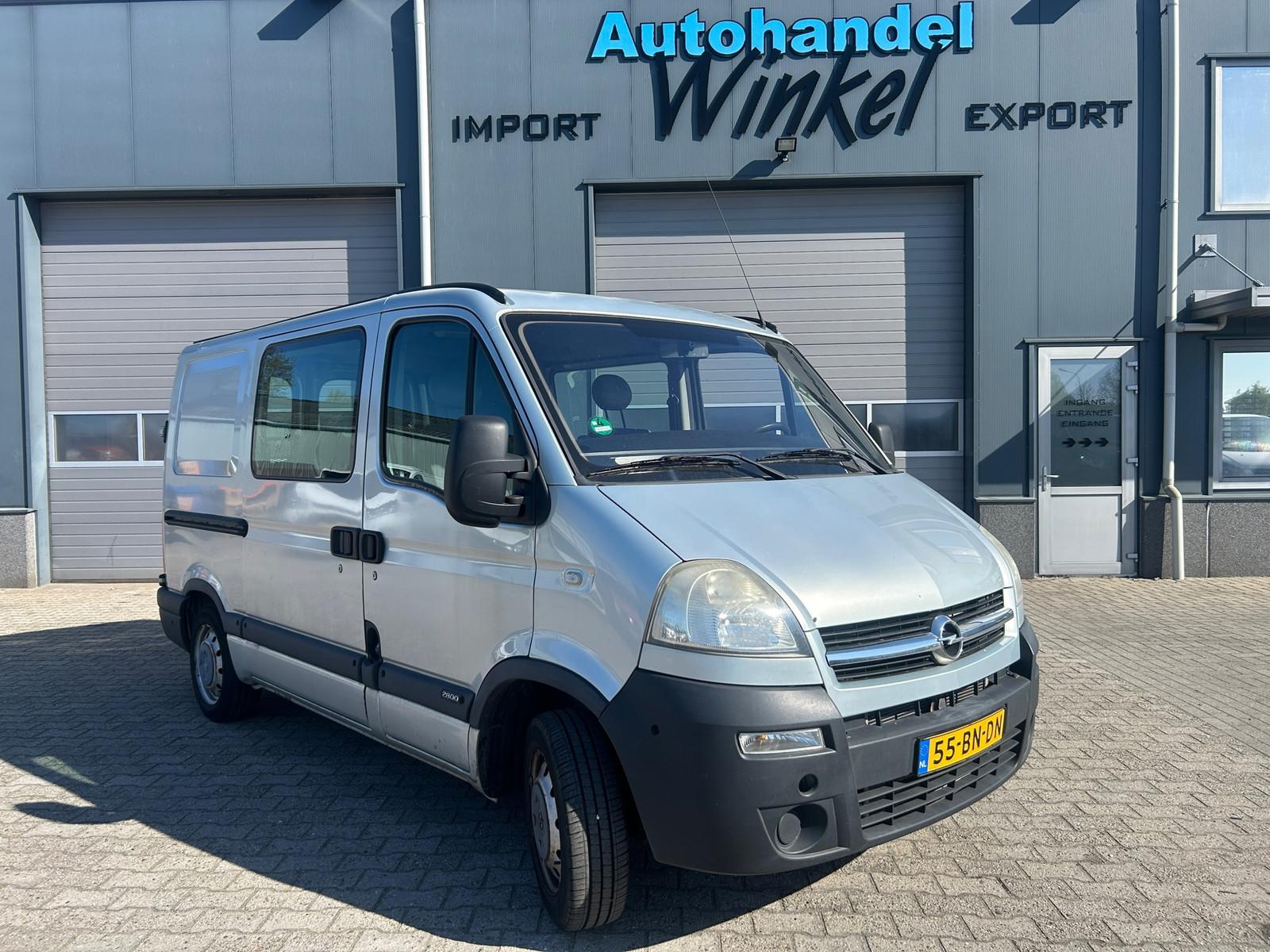 Opel Movano 2.5 CDTi with WHEEL CHAIR LIFT - AIRCO