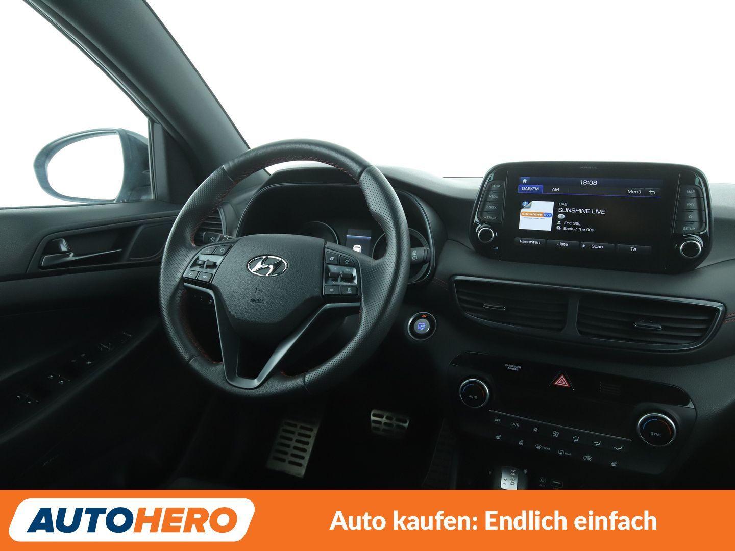 Hyundai TUCSON 1.6 TGDI N-Line 4WD Aut.*NAV*LED*TEMPO*, миниатюра 12