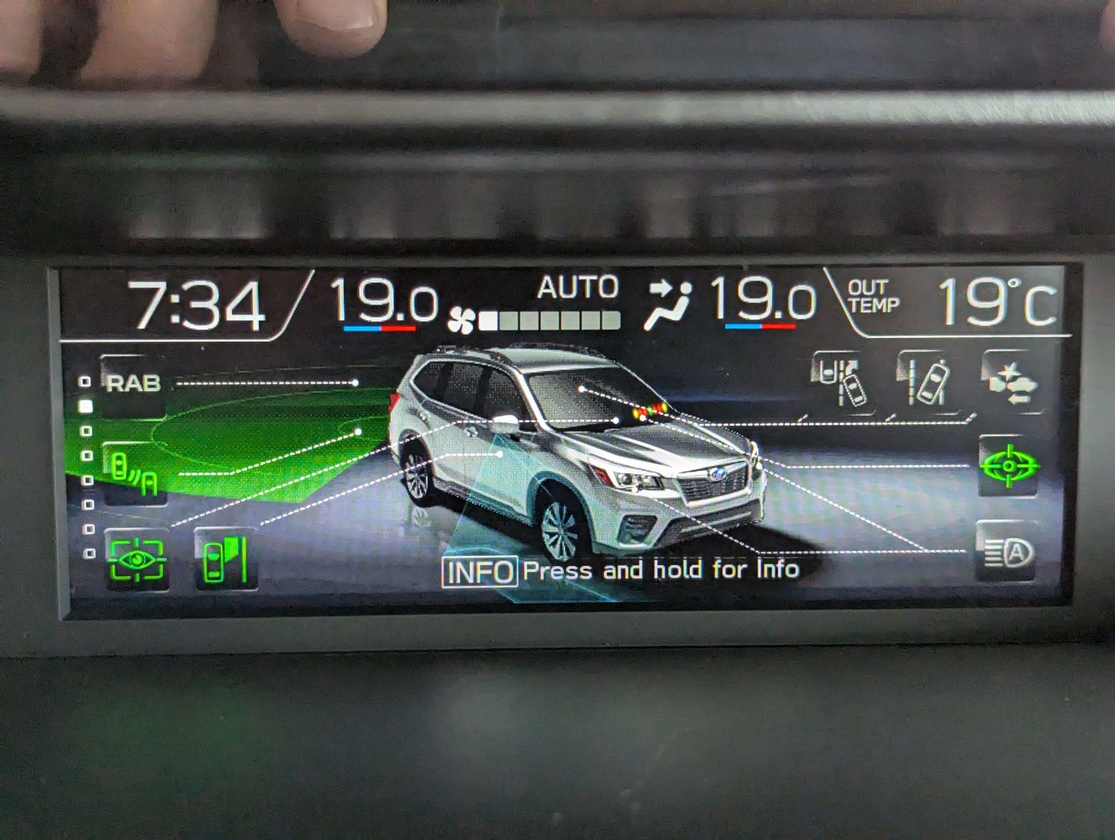 Fahrzeugabbildung Subaru Forester 2.0ie Boxer Pano LED Kamera Pano ACC