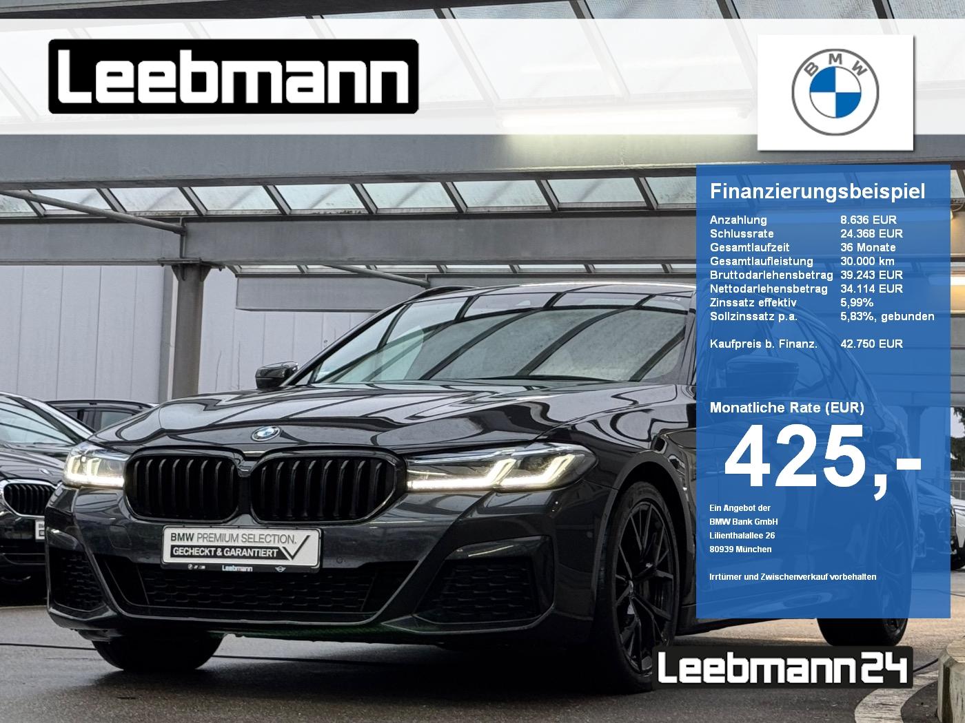 BMW 540d xDrive Tour. M-Sport HUD/Laser 2.J.GARANTIE