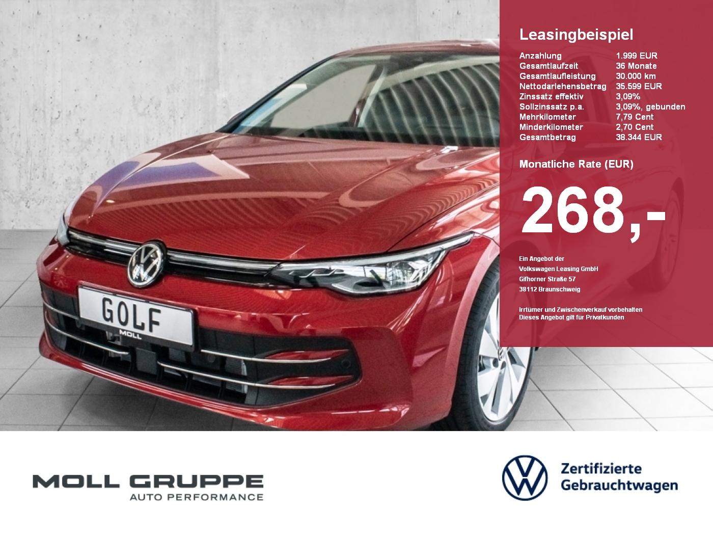 Volkswagen Golf Style 1.5 l eTSI OPF DSG MATRIX ACC AHK AUT
