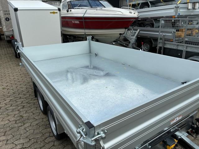 Humbaur 3-Seitenkipper HTK 3500.31 Alu Parabel , 3140 x 