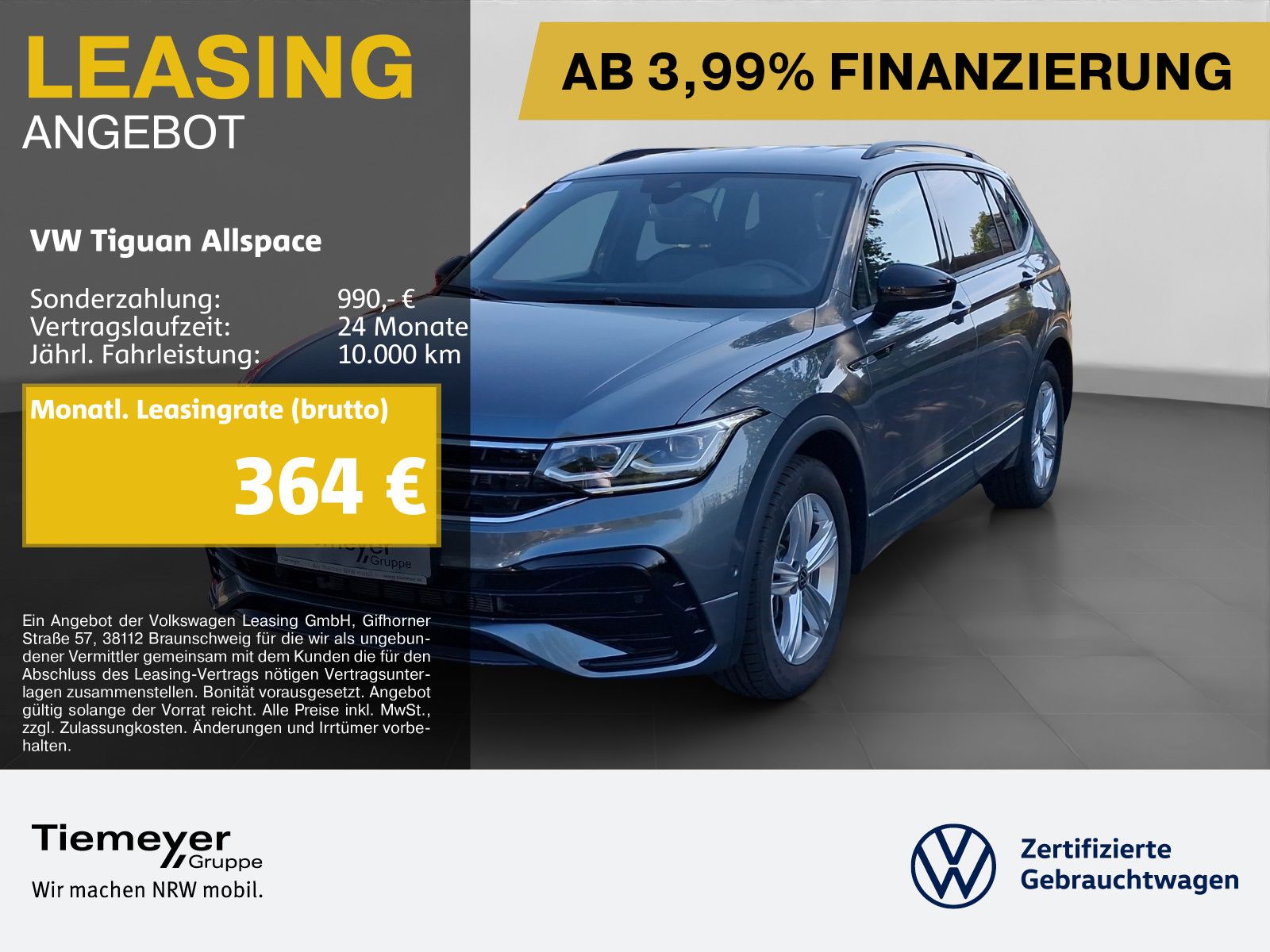 Volkswagen Tiguan Allspace 2.0 TSI DSG 4M R-LINE BLACK LM20 foto 1