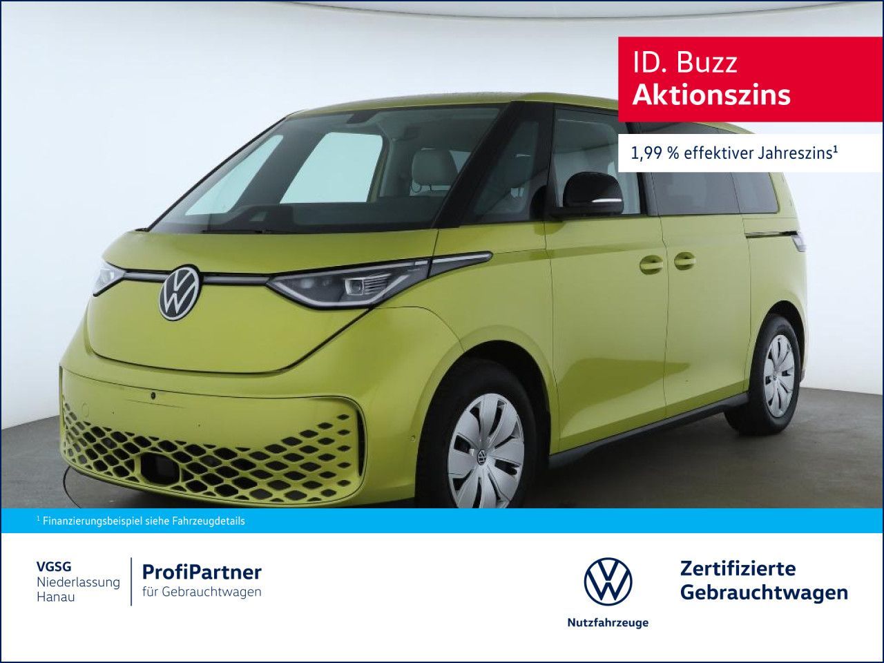 Volkswagen ID. Buzz Pure AHK Kamera Navi LED Elektr. Klima