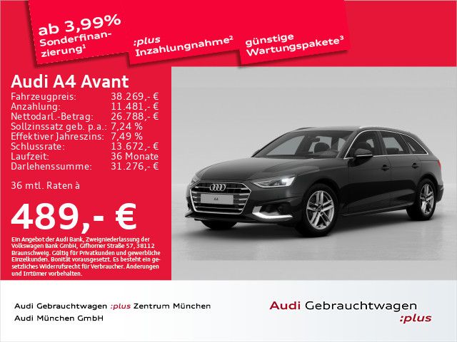 Audi A4 Avant 35 TFSI S tronic advanced Navi+/Kamera/