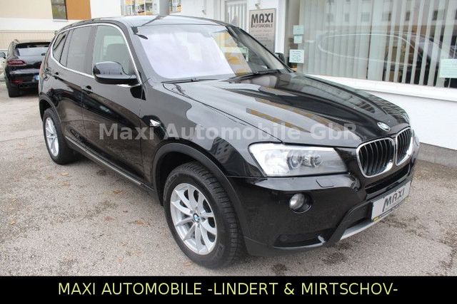 BMW X3 xDrive20d A-X LINE-NAV-LEDER-AHK-XENON-PDC-