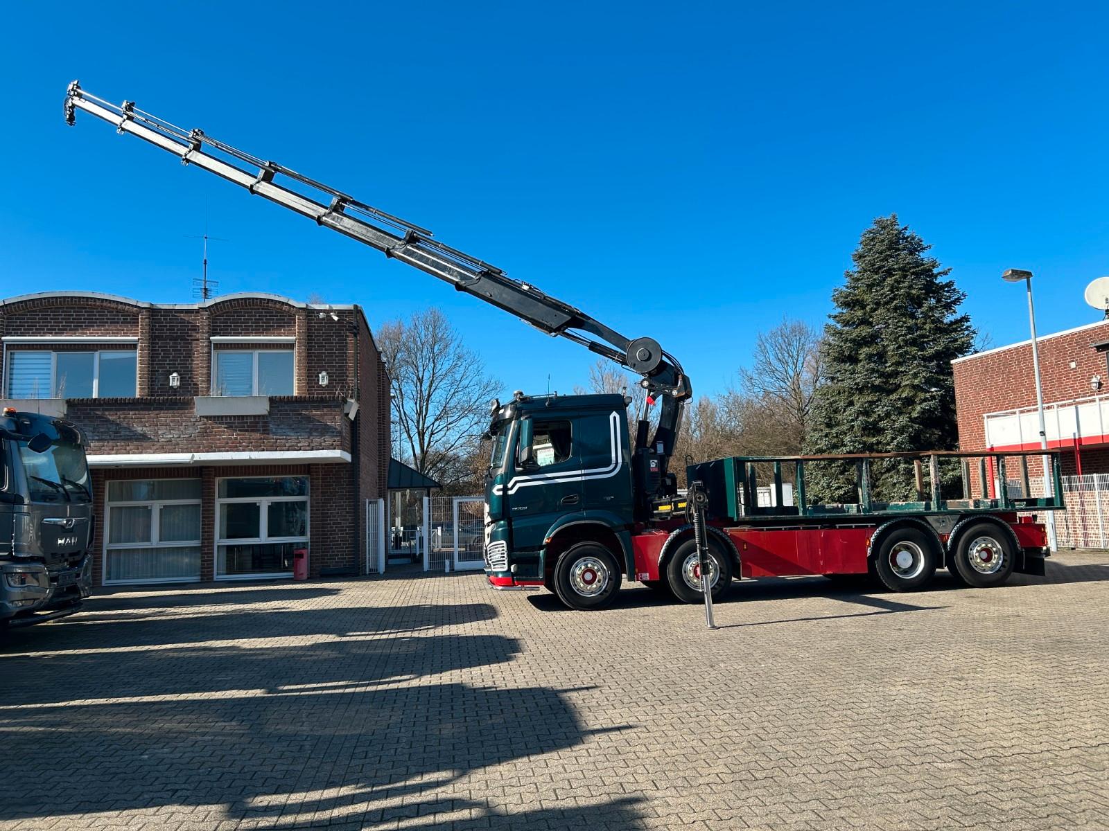 Mercedes-Benz 3253 + HIAB 302 Kran 8x2-4 HAD ALLRAD