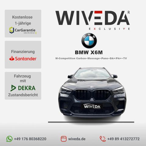 BMW X6M M-Competition Carbon~Massage~Pano~DA+/PA+~TV