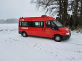 Ford Transit 8Sitzer, Tisch, Feuerwehr, 1.Hand, MwSt  - Feuerwehr mit Diesel-Antrieb