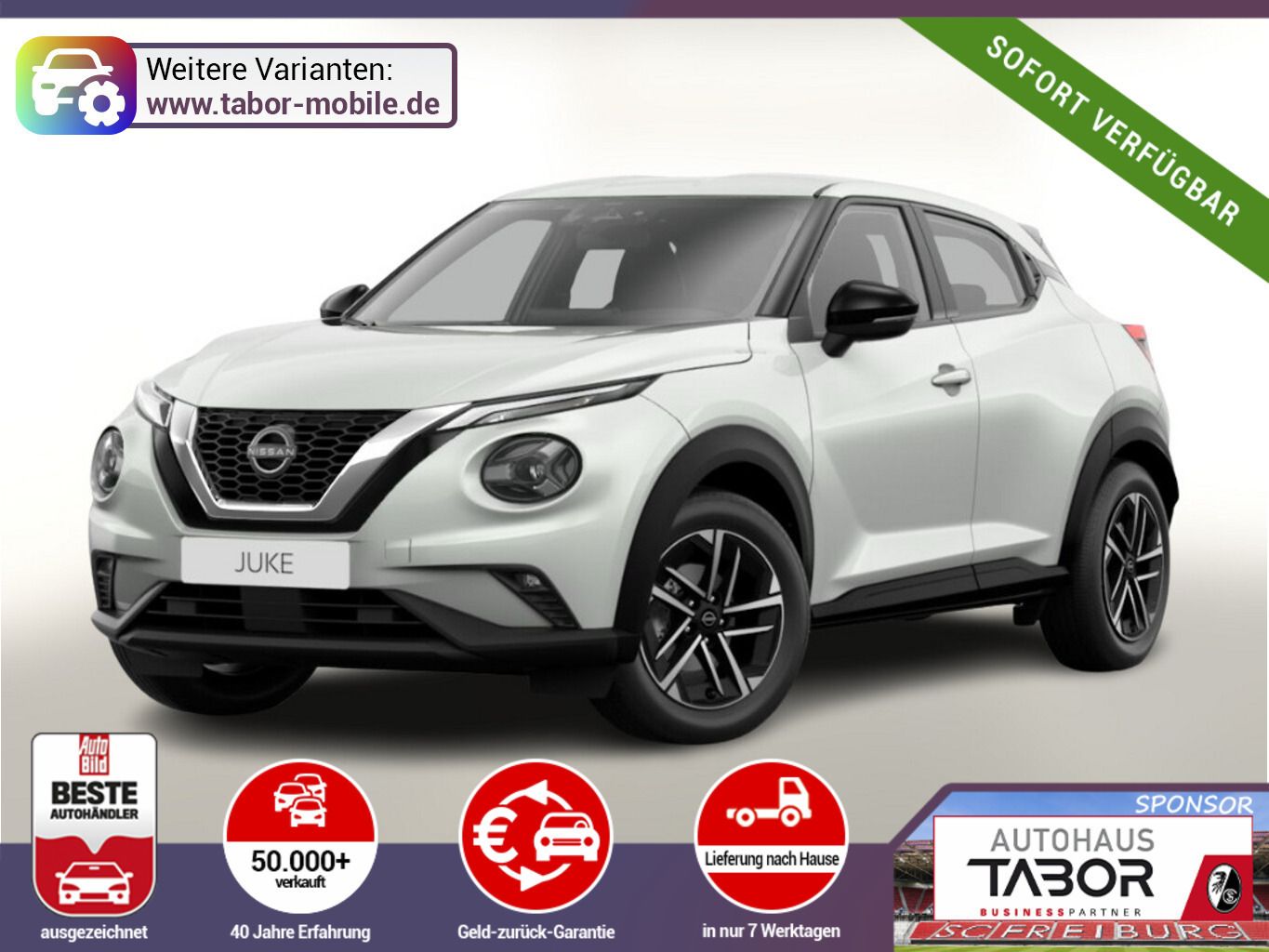 Nissan Juke N-Connecta MT SHZ Nav DigC Keyl PrivG LHZ