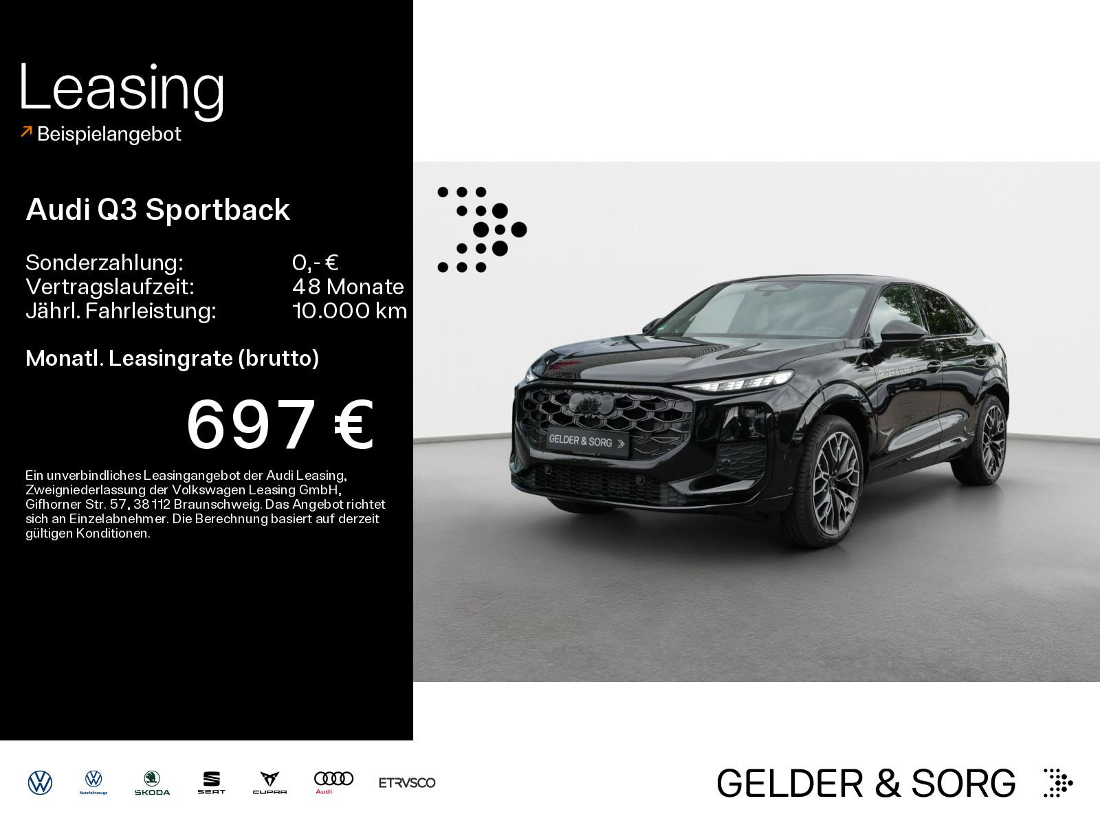 Audi Q3 Sportback TFSI qu. S tronic AMBIENTE*AHK*360°