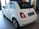 Fiat 500 Lounge*2.Hand*Klima*NAVI*Touch*Tempo*FS* - Fiat 500: Weiß, Cabrio