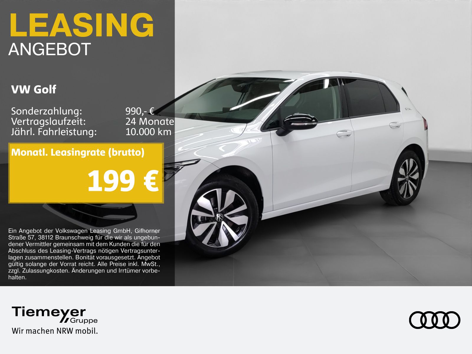 Volkswagen Golf 1.5 eTSI DSG GOAL LED+ KAMERA AHK ASSIST