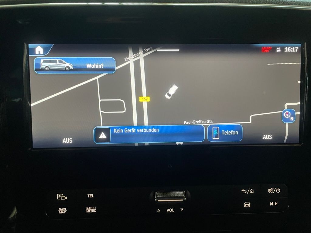 Fahrzeugabbildung Mercedes-Benz Vito 124 Mixto lang 5 Sitze 2,5t AHK Standhz LED