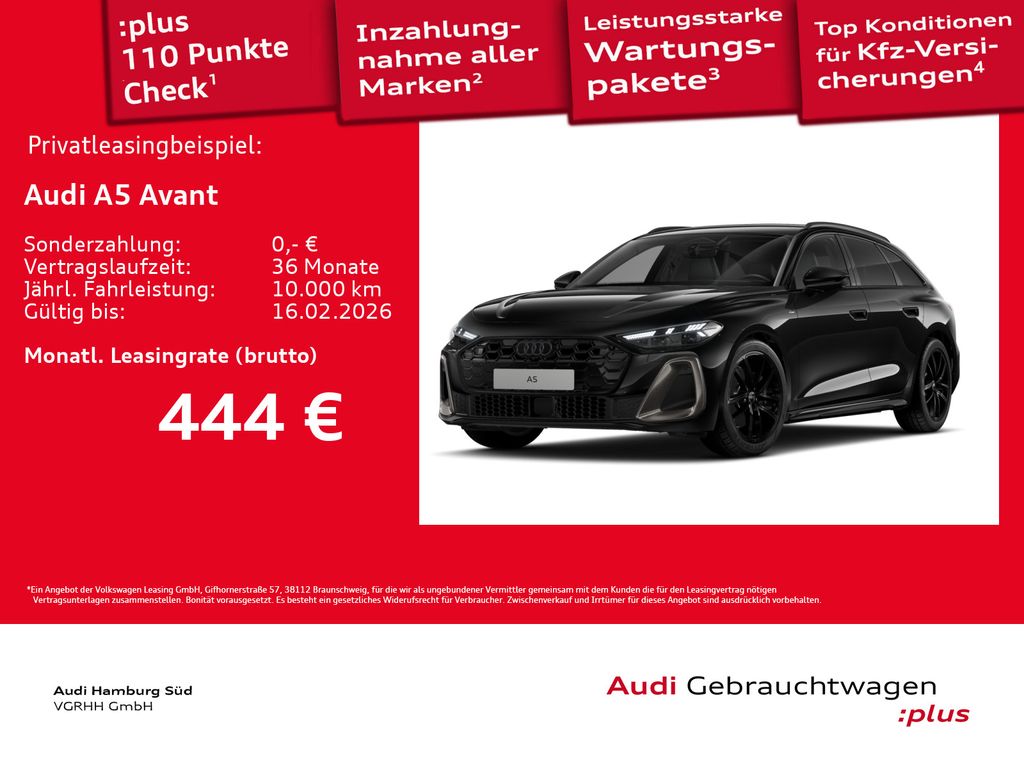 A5 Avant TFSI qu S tronic S LINE/EDITION-ONE/AHK