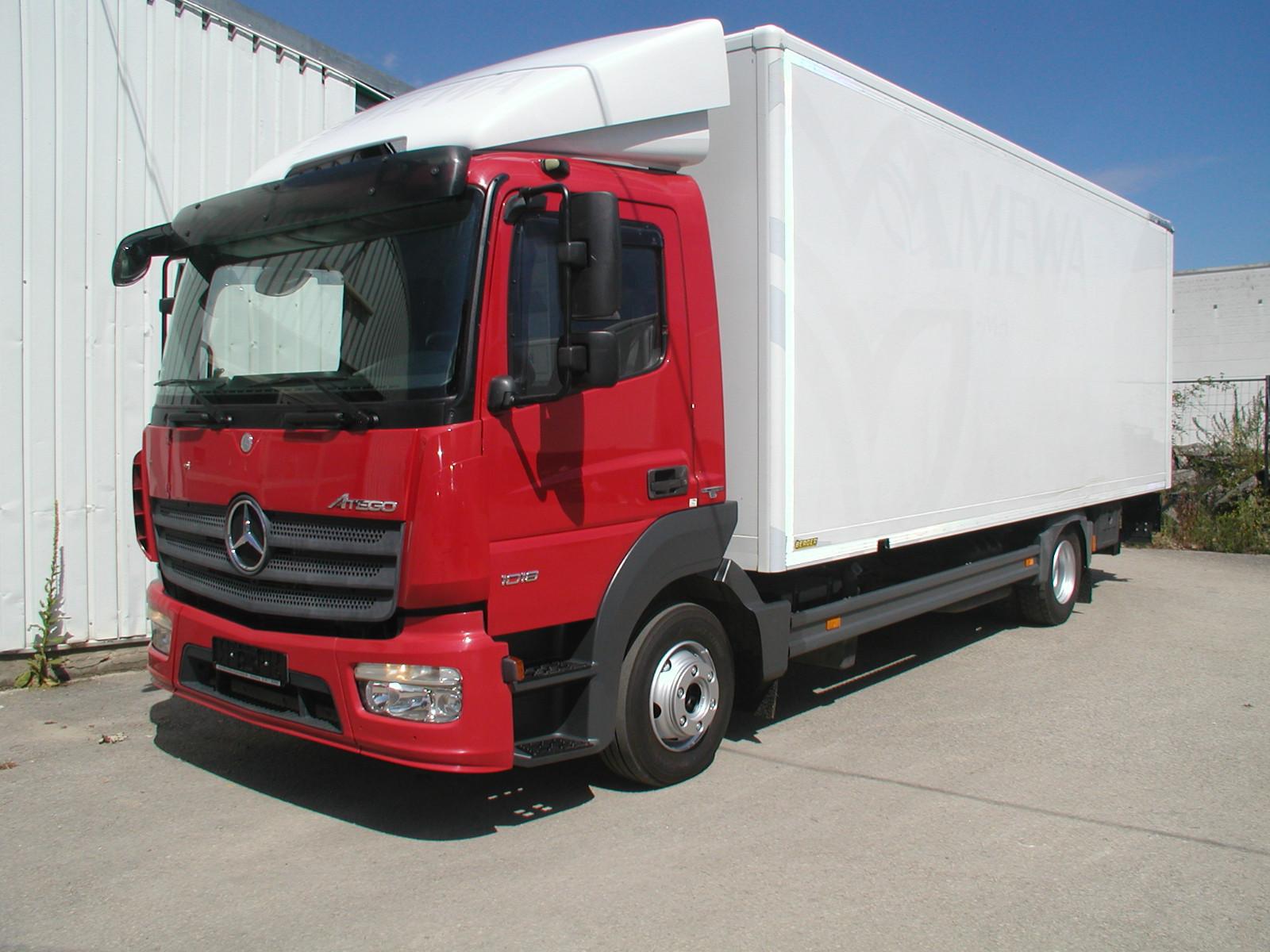 Mercedes-Benz Atego 1018 L  W-Koffer  A-Getriebe Klima S-Heiz.