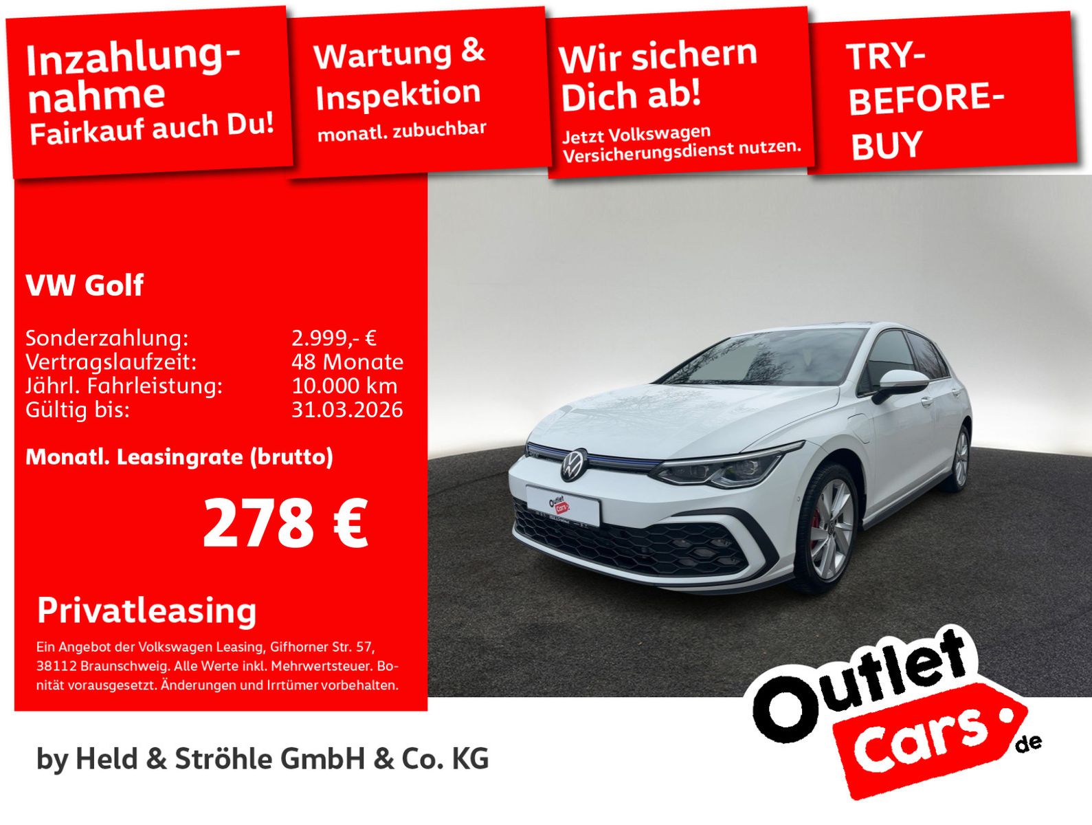 Volkswagen Golf GTE eHybrid DSG LED+ NAV KAM ACC PDC SHZ