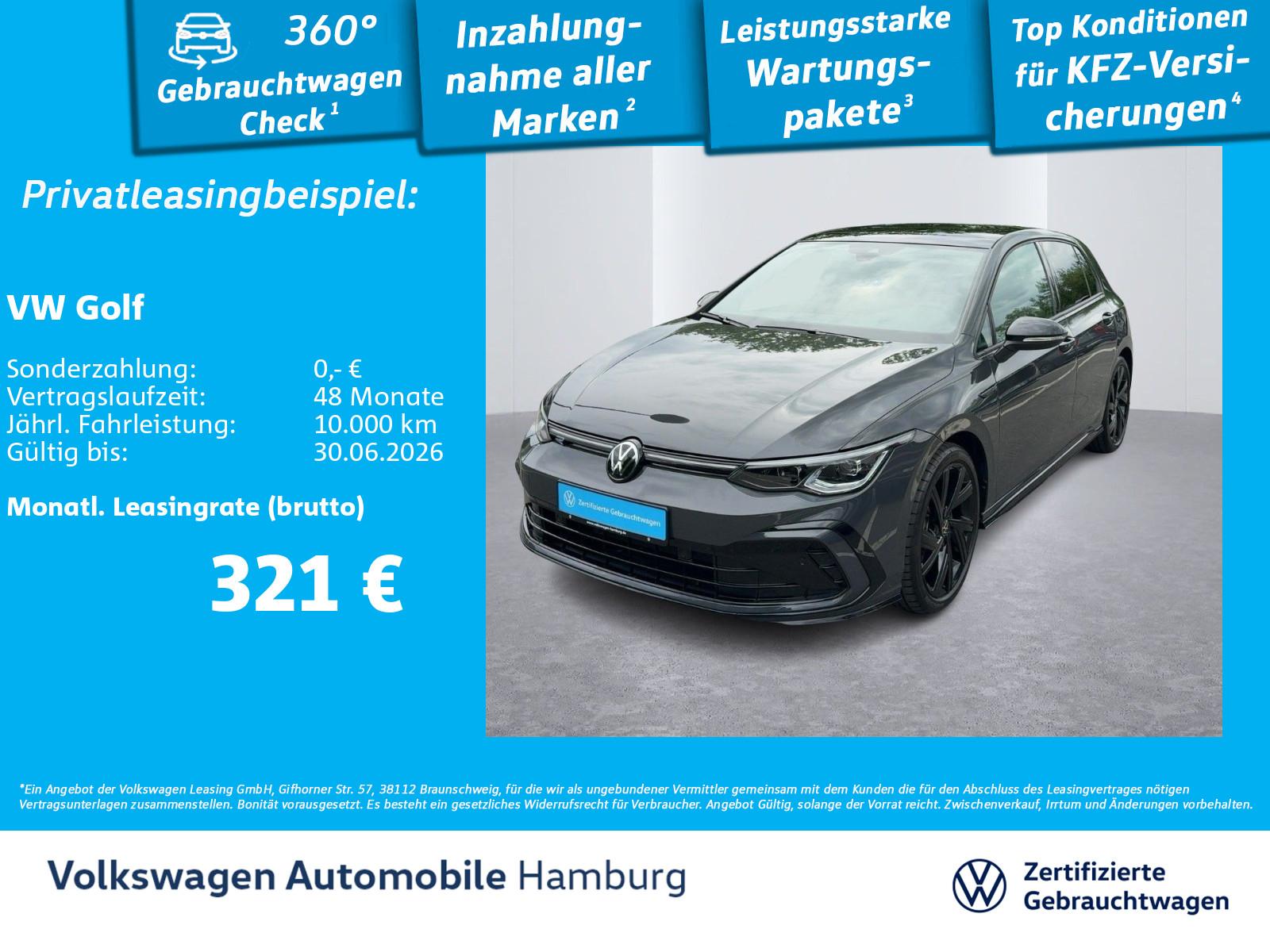 Volkswagen Golf VIII 1.5 eTSI R-Line DSG Panoramadach AppCo