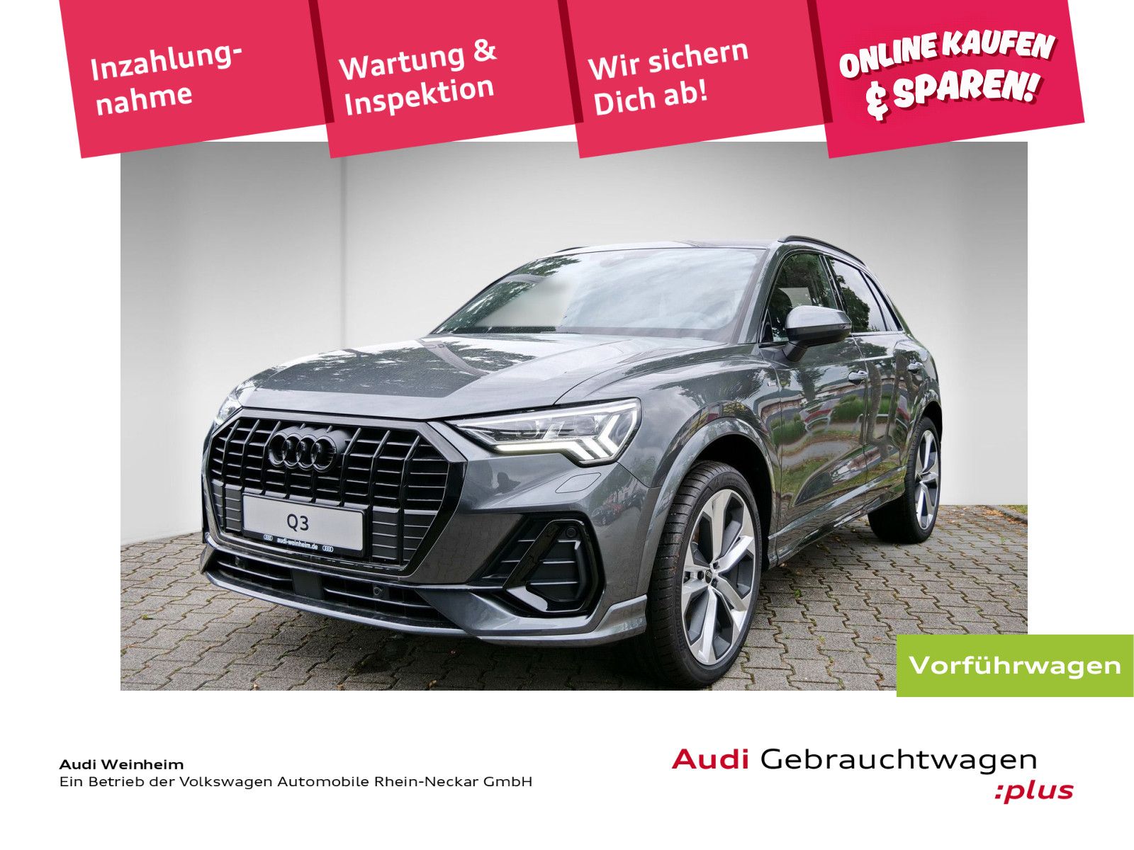 Audi Q3 35 2.0 TDI S line Kamera Navi PDC uvm