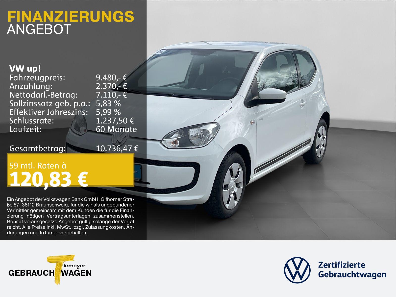 Volkswagen up! 1.0 CLUP UP! KLIMA LM