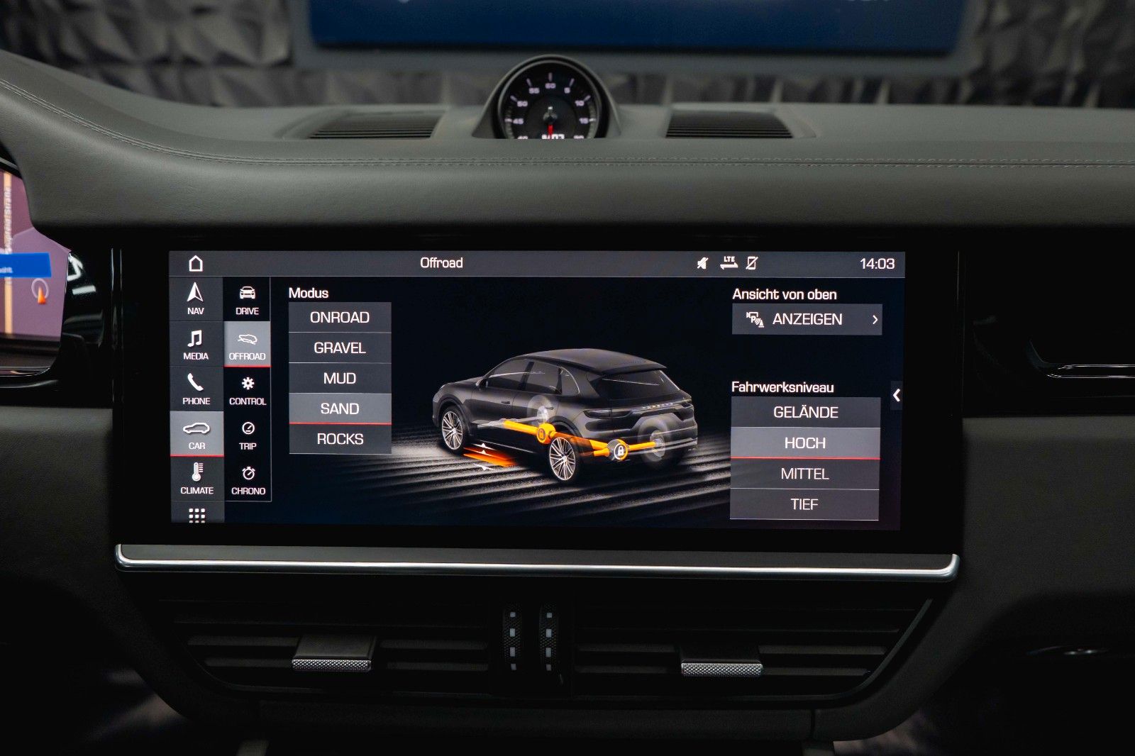 Fahrzeugabbildung Porsche Cayenne Turbo V8 Sport Chrono Black *ACC*LED*