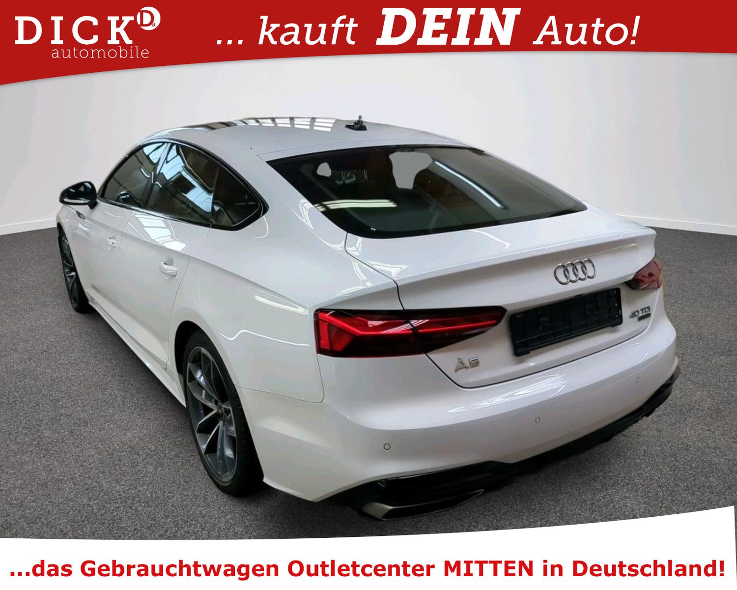 Fahrzeugabbildung Audi A5 SB 40d Quatt S Line LED/NAVI/PANO/B&O/SHZ/19"