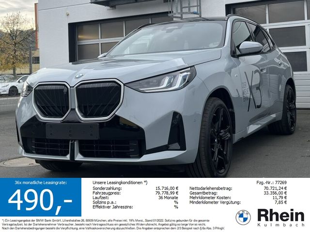 BMW X3 20d xDrive M Sport sofort verfügbar