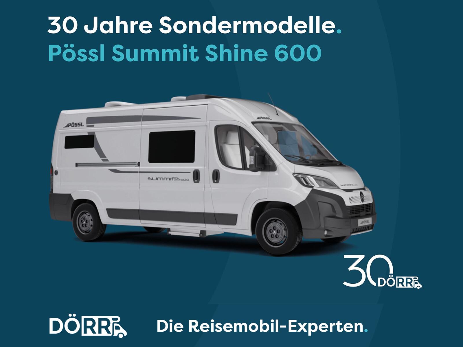 Pössl Summit Shine 600 Citroen 140 PS Lithium,Solar