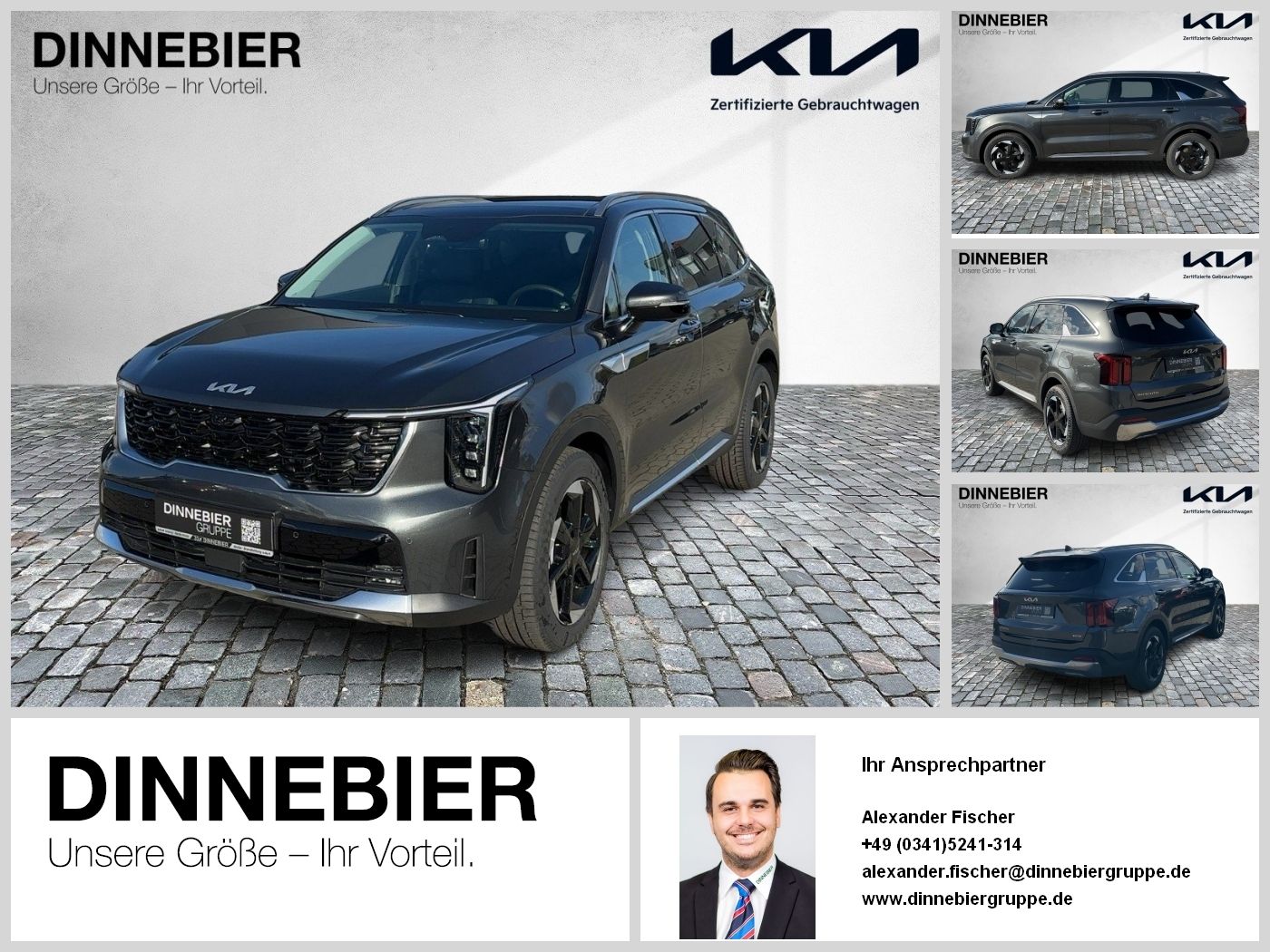 Kia Sorento Plug & Ride AWD+360°+Glasdach+LED