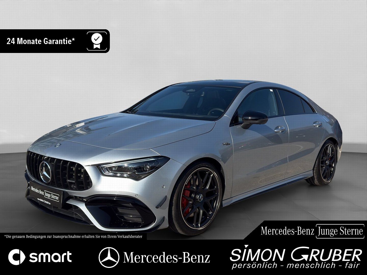 Fahrzeugabbildung Mercedes-Benz CLA 45 S 4M+ AMG Aero Burm Pano HUD Perfo Sitze
