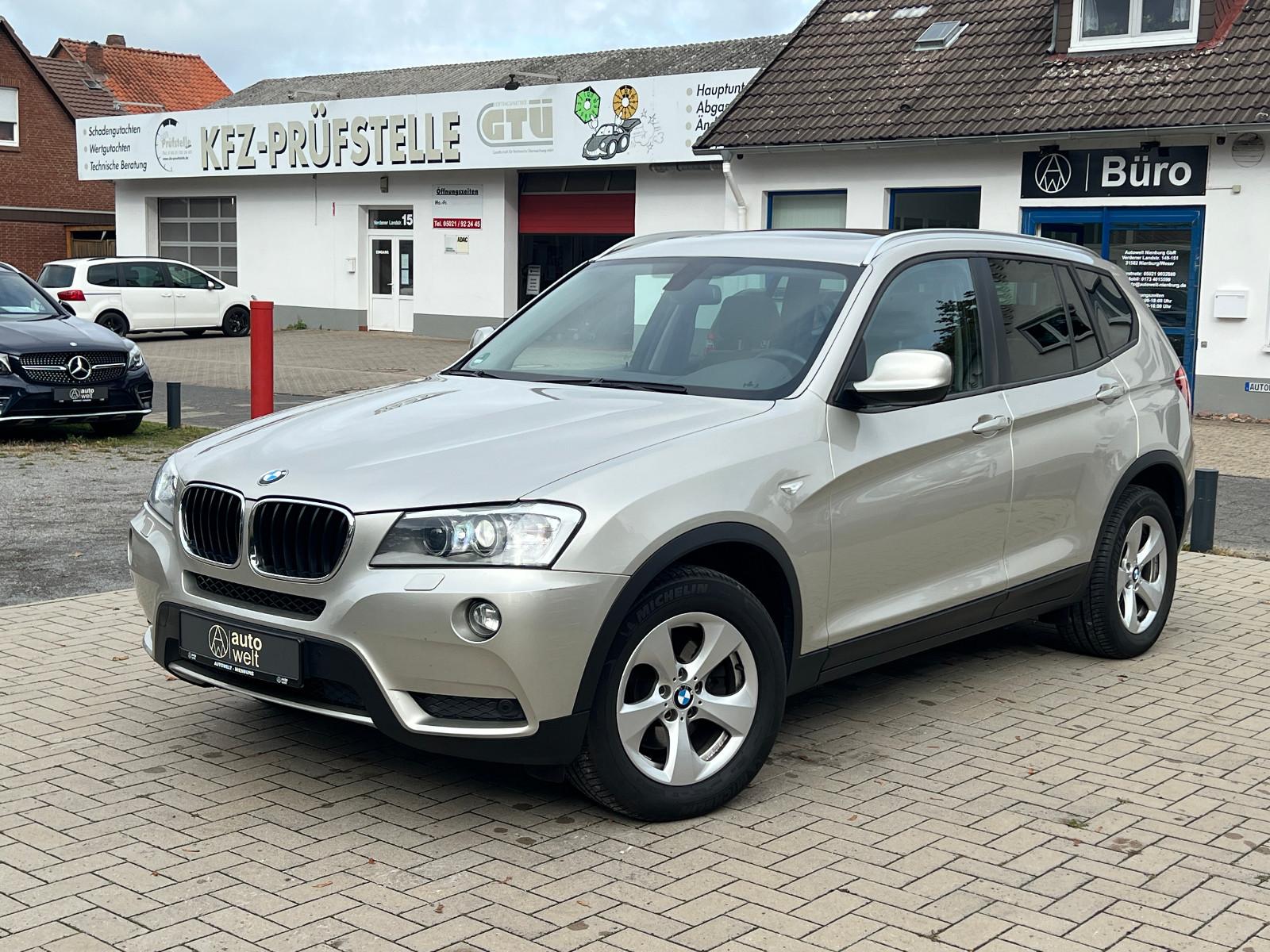 BMW X3 xDrive 20d, Aut., Pano, Leder, TÜV neu